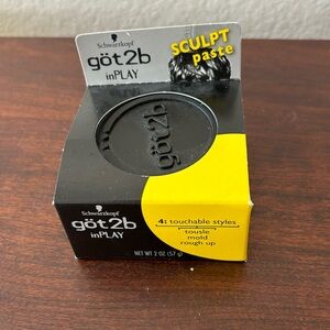 🔥3 for $10🔥 Schwarzkopf got2b in PLAY Styling sculpt paste